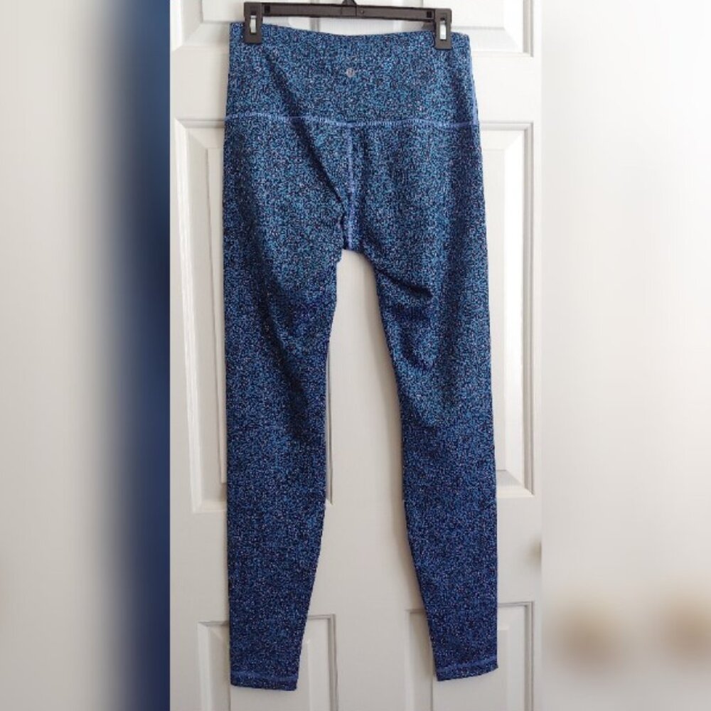 LULULEMON Wunder Under Hi-Rise Luxtreme Leggings Lunar Eclipse Royal Size 10 - Picture 4 of 9